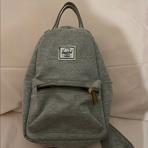 Herschel Grey Mini Backpack